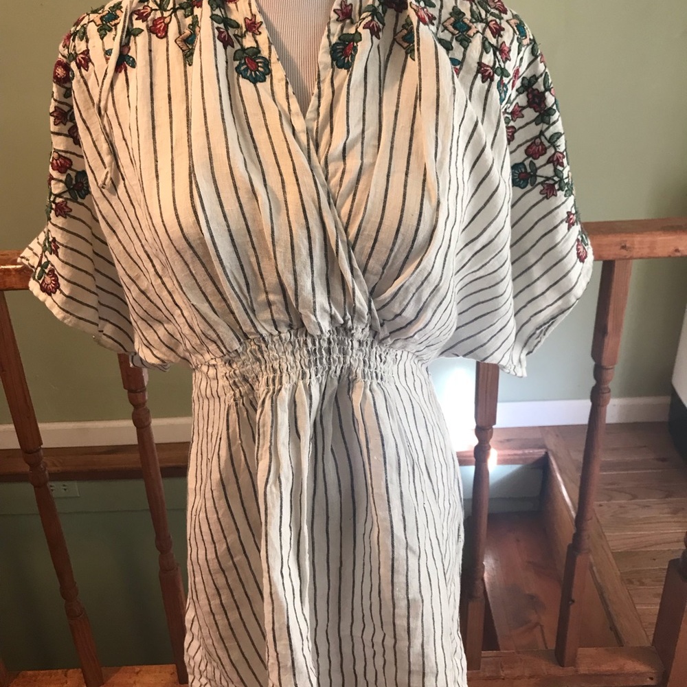 π Host Pick π Zara embroidered linen dress π - Picture 3 of 8